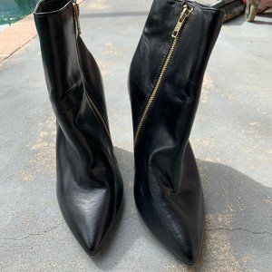 Steve Madden Patent Leather Booties